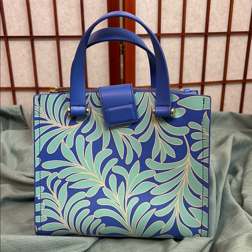 Kate Spade New Blue and Green Patterned Women's Bag - Picture 2 of 12